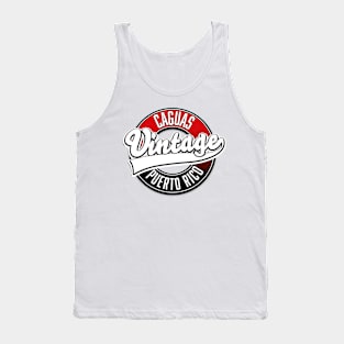 Caguas puerto rico vintage logo. Tank Top